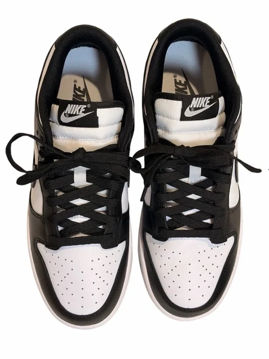 NIKE new 2021 Panda Dunk Low Retro Black White Sneakers - M US7 / W US8.5 - Picture 9 of 16